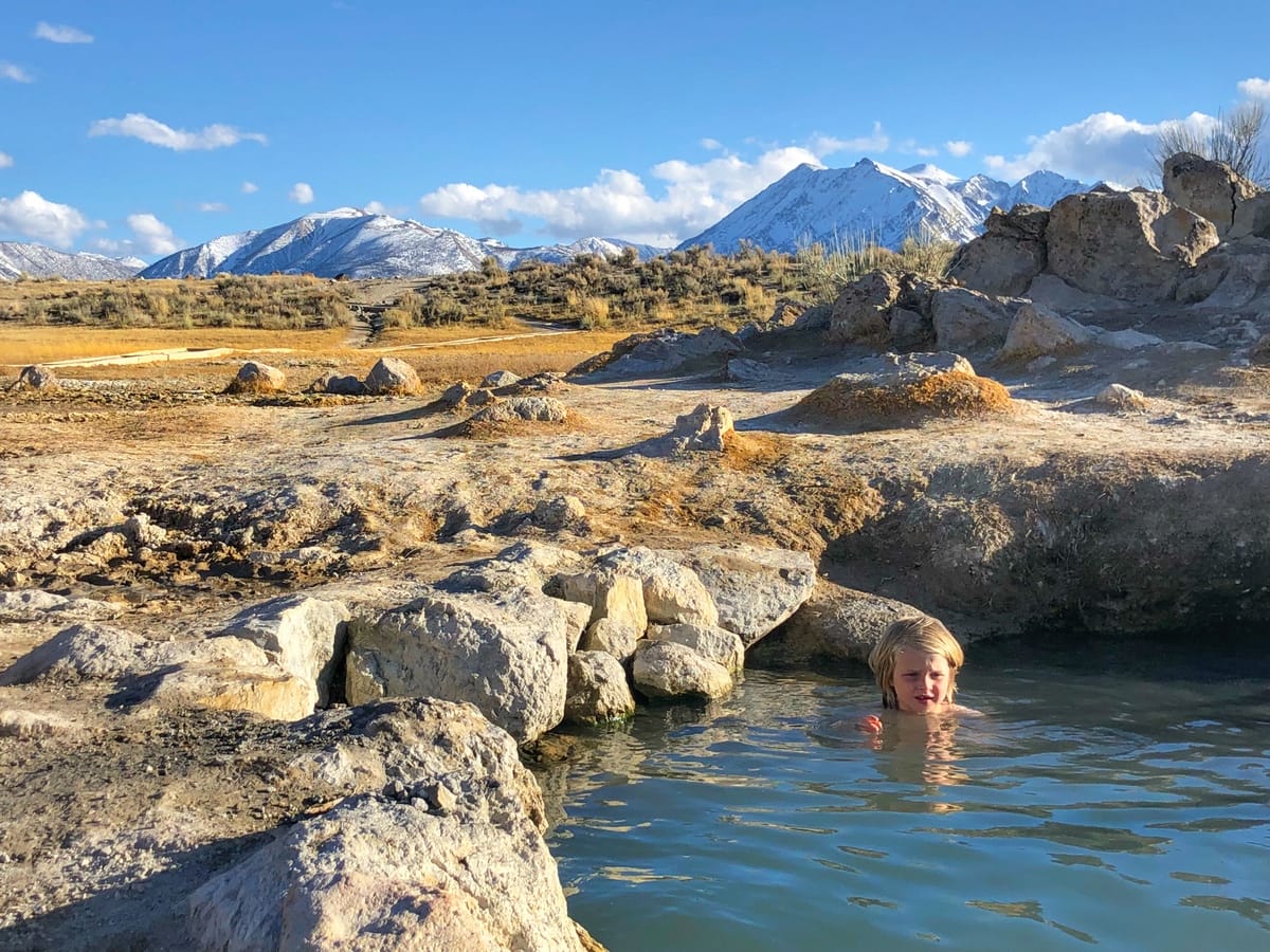 6 Epic Natural Hot Springs Near Mammoth - No Back Home